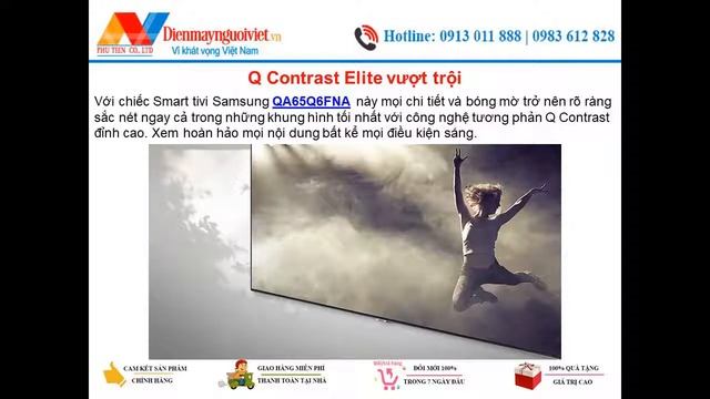 Giới thiệu tivi QLED Samsung QA65Q6FNA giá rẻ смотреть онлайн