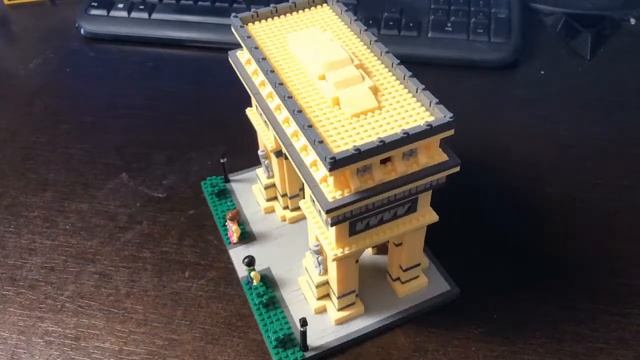 16073 BALODY - Arc de Triomphe | Stop Motion смотреть онлайн