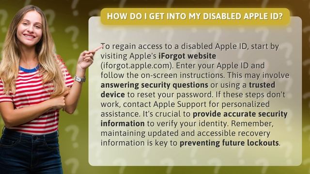 How do I get into my disabled Apple ID? смотреть онлайн