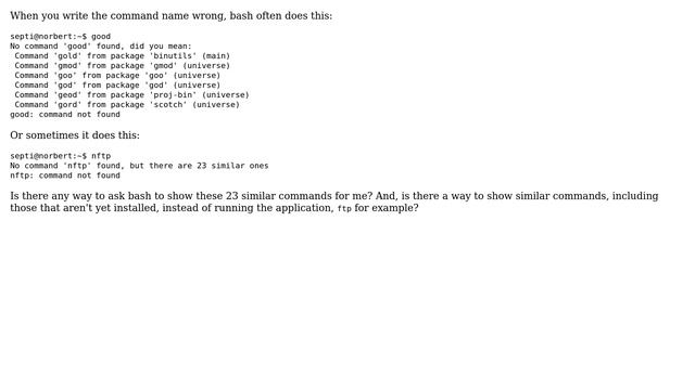 Ubuntu: Any way to list similar commands? (2 Solutions!!) смотреть онлайн