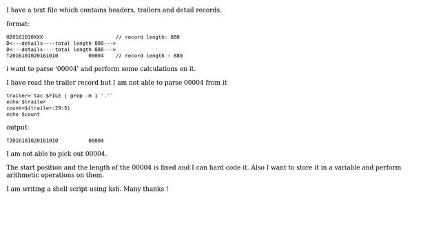 Unix & Linux: read last line and convert to numeric (2 Solutions!!) смотреть онлайн