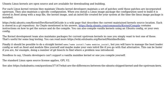 Is the Ubuntu kernel open source and available for download and building? (2 Solutions!!) смотреть онлайн