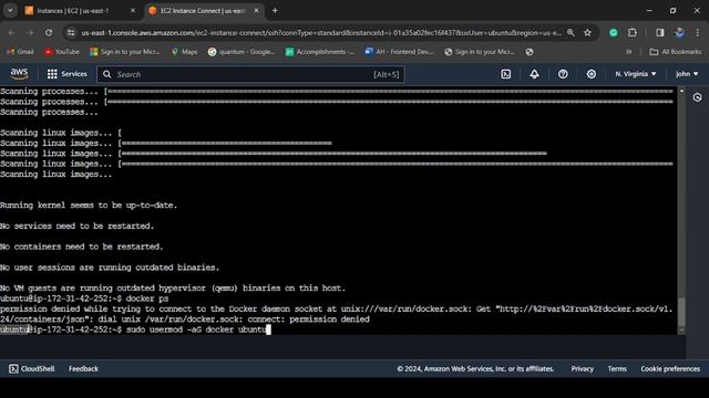 How to fix permission denied trying to connect to Docker daemon socket at unix://var/run/docker.soc смотреть онлайн