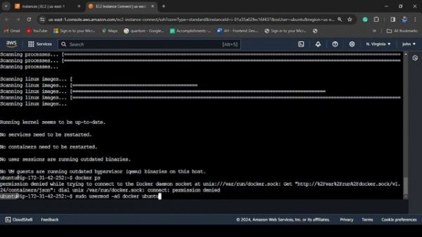 How to fix permission denied trying to connect to Docker daemon socket at unix://var/run/docker.soc