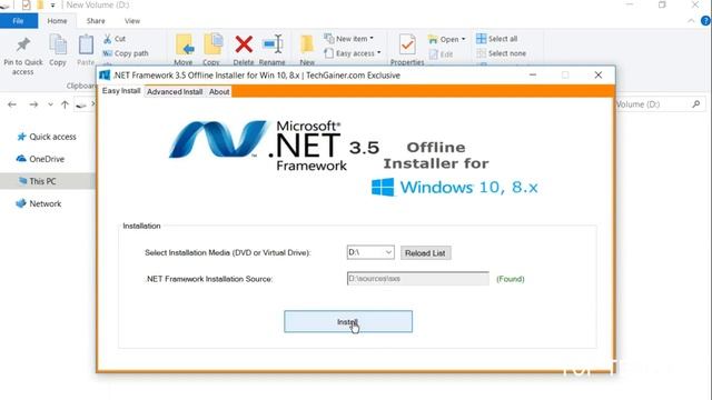 Dot net Framwork 3 5 installation in Windows 10 (Hindi) смотреть онлайн