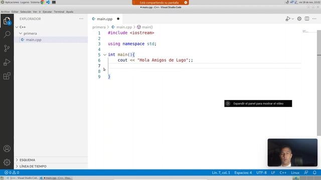Instalar compiladores C++ en Debian, Ubuntu y Windows... y configuración de VSCode смотреть онлайн