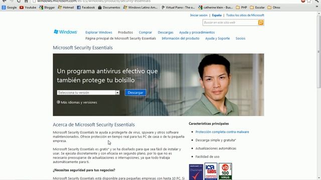 Descargar Microsoft Security Essentials смотреть онлайн