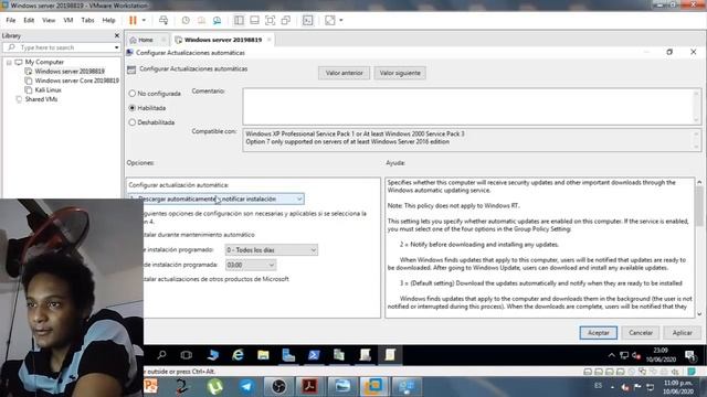 4.3 Configuración de un GPO para WSUS смотреть онлайн