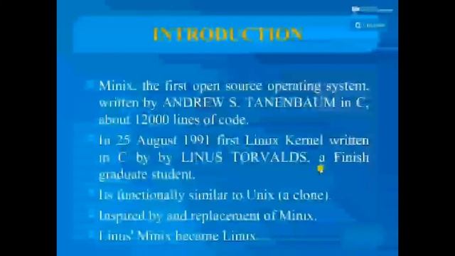 OPEN SOURCE SOFTWARE (LINUX) смотреть онлайн