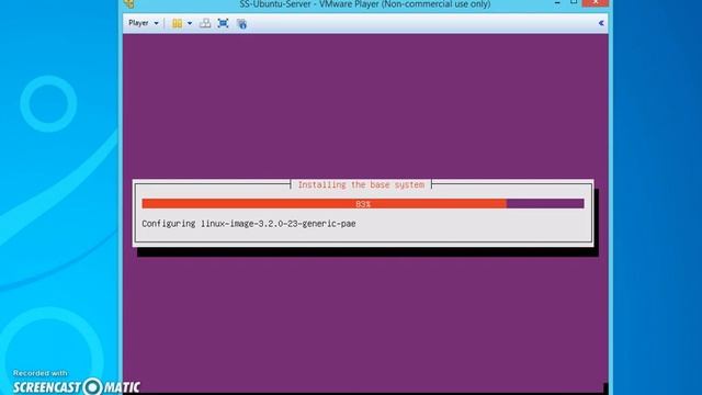Ubuntu Server 12.04 LTS on VMware Player смотреть онлайн
