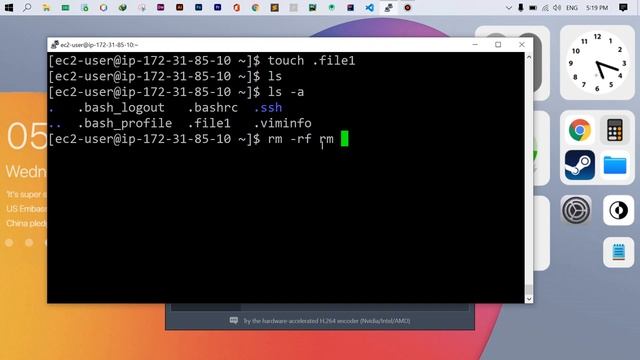 Linux basic commands | create hidden files | Tutorial #11 смотреть онлайн