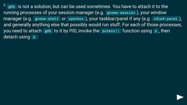 How to reload /etc/environment without rebooting? смотреть онлайн