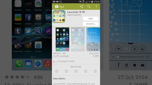 IOS 8 ON ANDROID