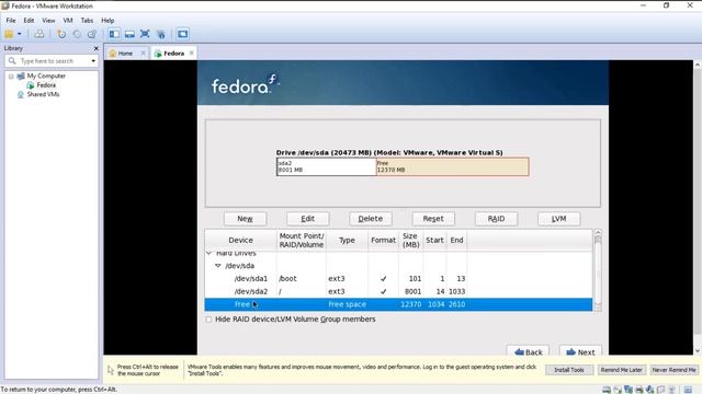 How to Install Fedora Linux on VMWARE | Thomas смотреть онлайн