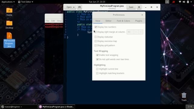 02.  -Linux-  #2 Do You Know...? How To Customize Text Editor...?