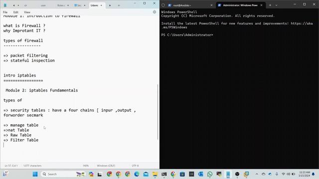 04 : Iptables Fundamentals || Linux Firewall with iptables смотреть онлайн