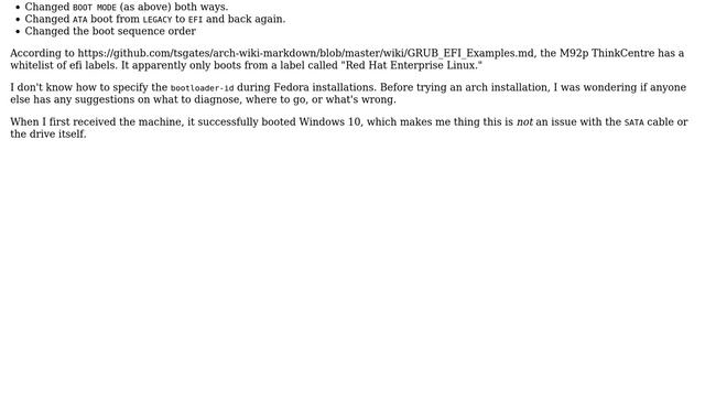 Unix & Linux: Pernicious 1962 Error Installing Fedora Server 24: No operating system found смотреть онлайн