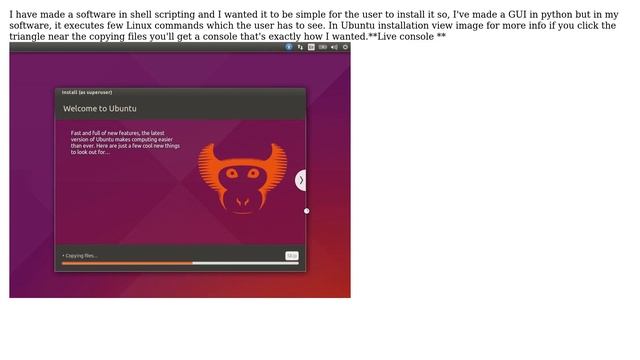 Unix & Linux: How to make a GUI window which shows Linux commands getting executed? смотреть онлайн