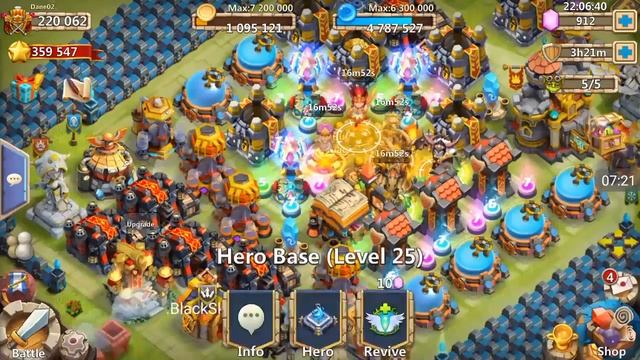 Castle Clash - Another super easy guild war for the Dane account! смотреть онлайн