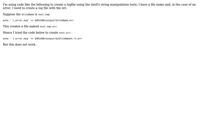 Unix & Linux: rename of file extension doesnt work (2 Solutions!!) смотреть онлайн