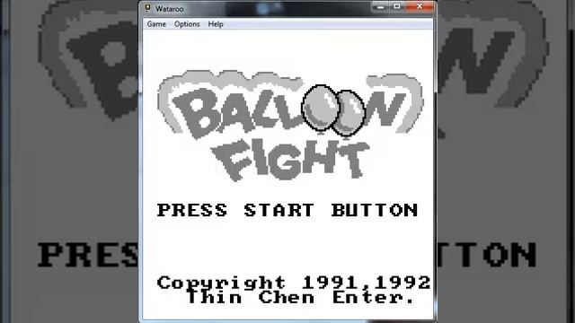 Balloon Fight - Watara Supervision - emulador Wataroo 0.7.0.2 - testeado Windows 7 x64 смотреть онлайн