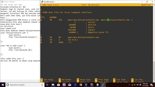 Installasi DNS Server Debian смотреть онлайн