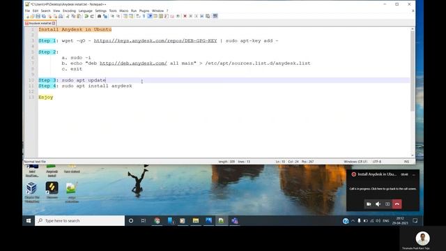 Install Anydesk in Ubuntu - just 2 min process смотреть онлайн