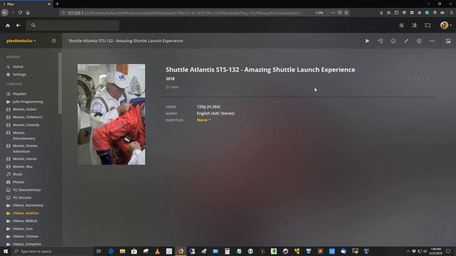 Plex Media Server смотреть онлайн