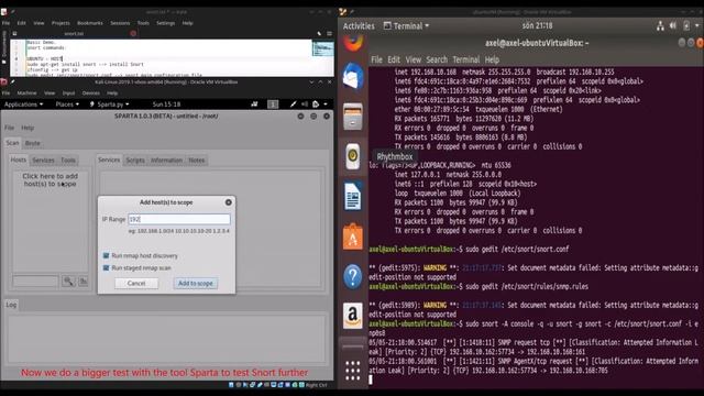 Snort - Screencast for DevOps Demo Day смотреть онлайн