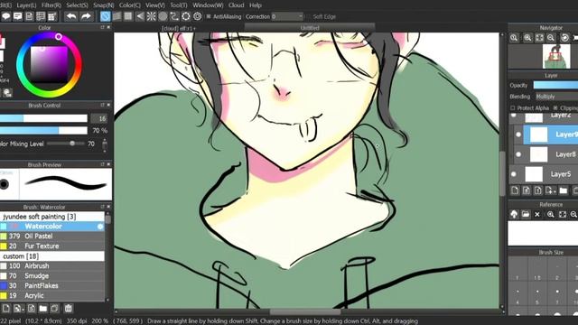 [SPEEDPAINT] Trying out Medibang Paint on PC смотреть онлайн