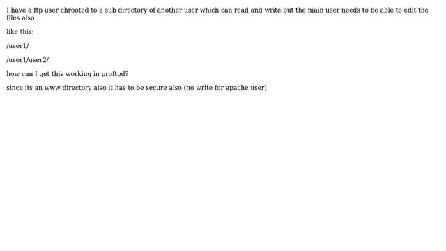 DevOps & SysAdmins: proftpd user rights смотреть онлайн