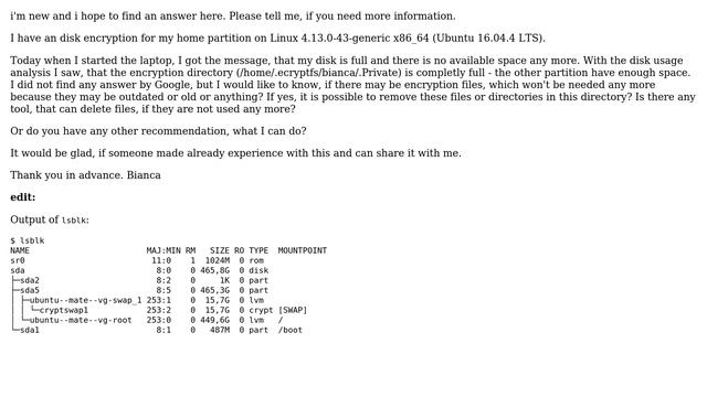Unix & Linux: Disk encryption with ecryptfs - full disk смотреть онлайн