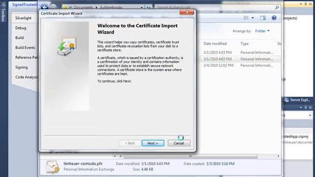 XAP Signing For Trusted Applications.wmv смотреть онлайн