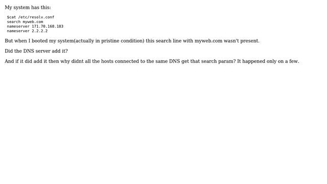 DevOps & SysAdmins: How are search strings added to resolv.conf? (2 Solutions!!) смотреть онлайн