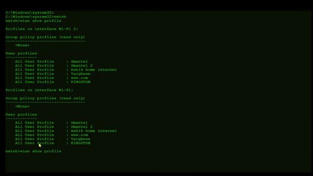 CMD : Show Wi-Fi Password | How to Find your WiFi Password Windows 10/8/7/XP смотреть онлайн