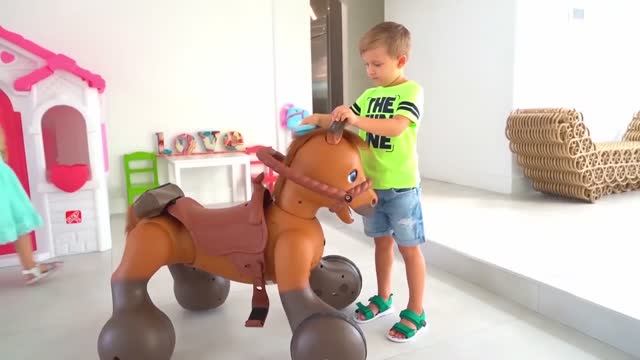 Диана и Рома - на Русском Диана и Рома - весёлые истории про игрушки