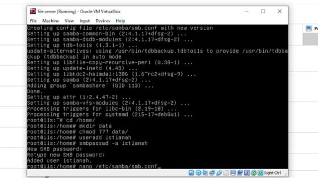 tutorial file server (debian 8) смотреть онлайн