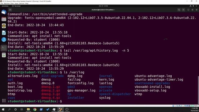 Bash 02 - file, log, and database viewers in the shell смотреть онлайн