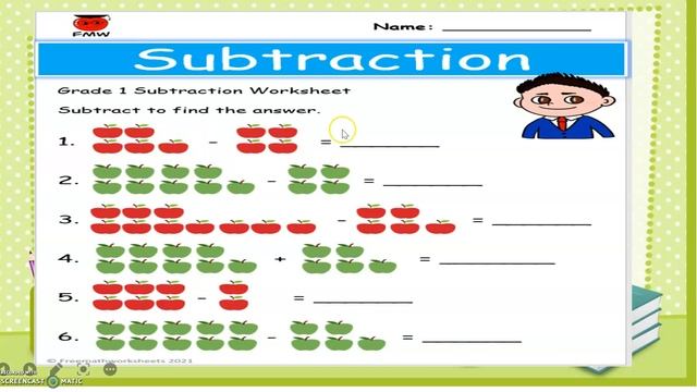 Online class for Pratom 1 ("Subtraction" Sukhanaree School) смотреть онлайн