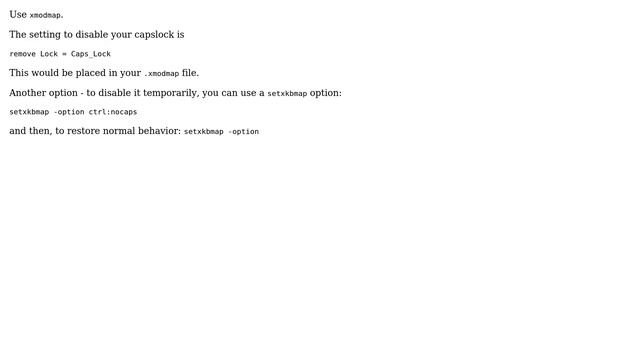 Unix & Linux: How do I disable or change the caps lock key on my keyboard? (4 Solutions!!) смотреть онлайн