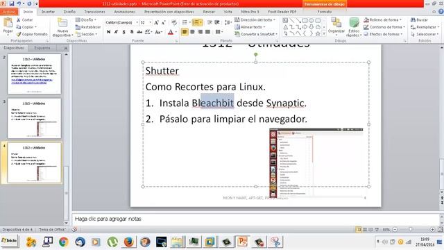 UD1312 Utilidades Linux Ubuntu OACE FPB2 смотреть онлайн
