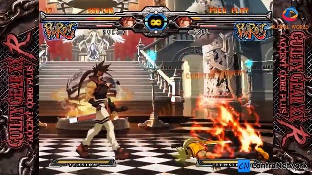 GUILTY GEAR XX ACCENT CORE PLUS R First Look Steam Gameplay смотреть онлайн