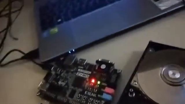 Rotating old HDD using Xilinx ZYBO (Embedded System) Ambasa Aklilu смотреть онлайн