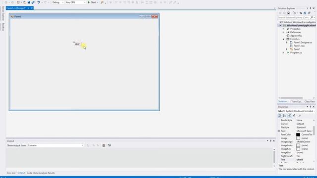 how to start c# windows application in Visual studio 2015 смотреть онлайн