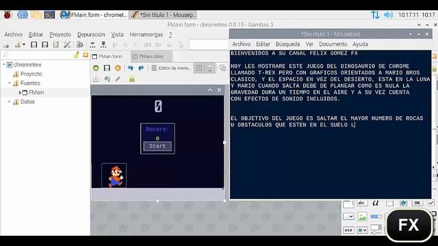 T REX DINOSAURIO CHROME, VERSION MARIO LUNAR GAMBAS LINUX RASPBERRY PI BANANA PI смотреть онлайн
