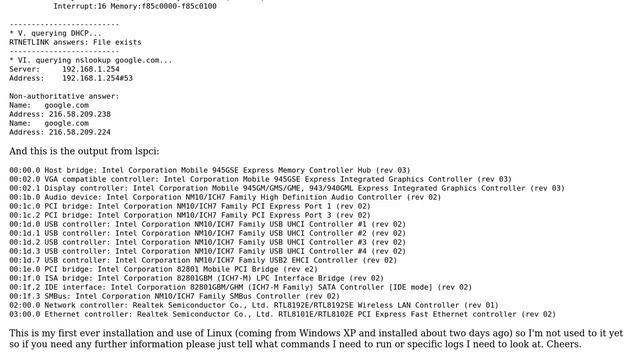 Wireless internet connection consistently keeps dropping out after a few minutes of use on Linux... смотреть онлайн