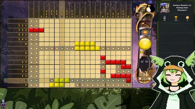 World 15 [Part 15] :: Fantasy Mosaics 11: Fleeing from Dinosaurs (2016) смотреть онлайн
