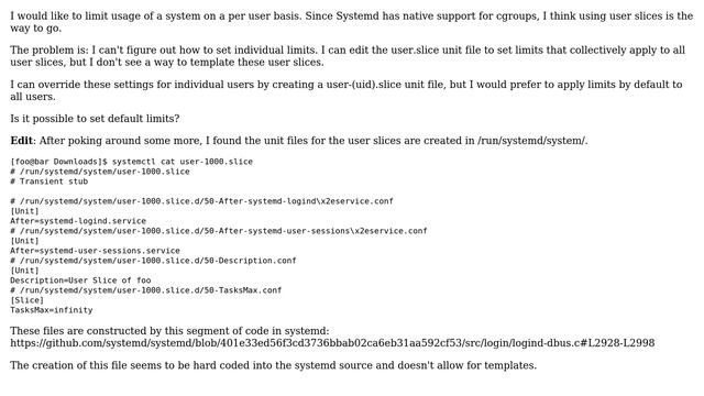 How do I set cgroup limits for systemd user slices? (2 Solutions!!) смотреть онлайн