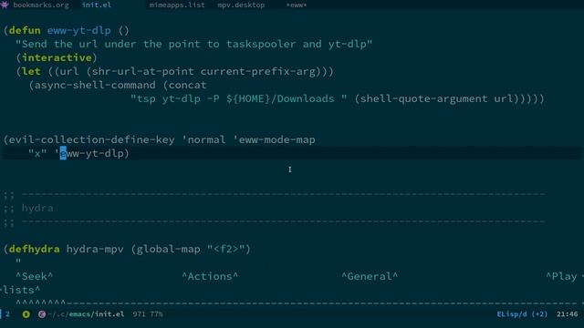 Emacs eww create a queue of files to download with task spooler and aria2c смотреть онлайн