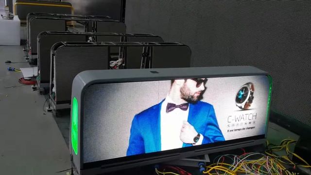 Android Based Control System P5 Taxi Topper Led Sign With E10 Control Card смотреть онлайн